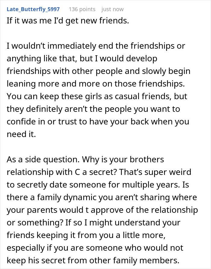 Woman Finds Out Friends Hid A Secret About Her Twin Brother, Realizes She Was The Only One Left Out