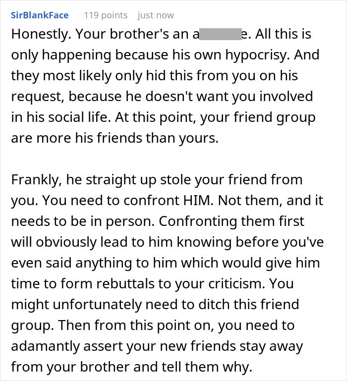 Woman Finds Out Friends Hid A Secret About Her Twin Brother, Realizes She Was The Only One Left Out