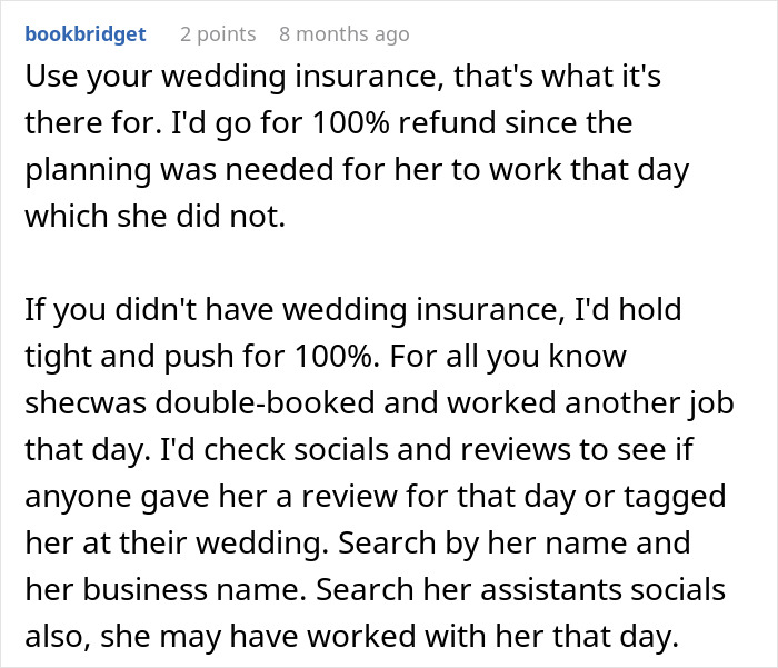 Coordinator Cancels Wedding 24 Hours Before The Wedding, Then Tries To Silence The Bride