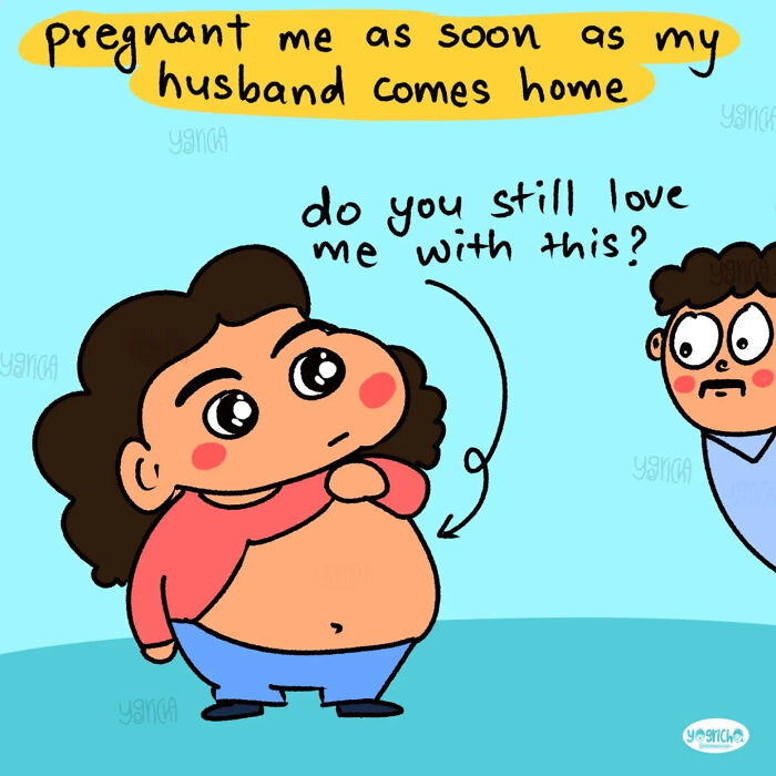 This Indian Artist Made 33 Simple Yet Deeply Relatable Comics About Motherhood, Marriage, And Family Life (New Pics)