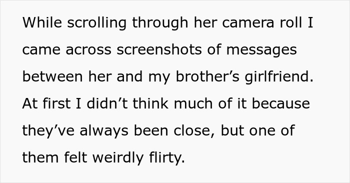Woman Finds Explicit Photos Of Her Bro’s GF And Her Sis, Sickened By The Thought Of What It Means