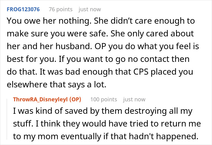 Teen Done Living In A House Where Her Safety Came Last, Tells Mom Reconciliation Isn’t On The Table