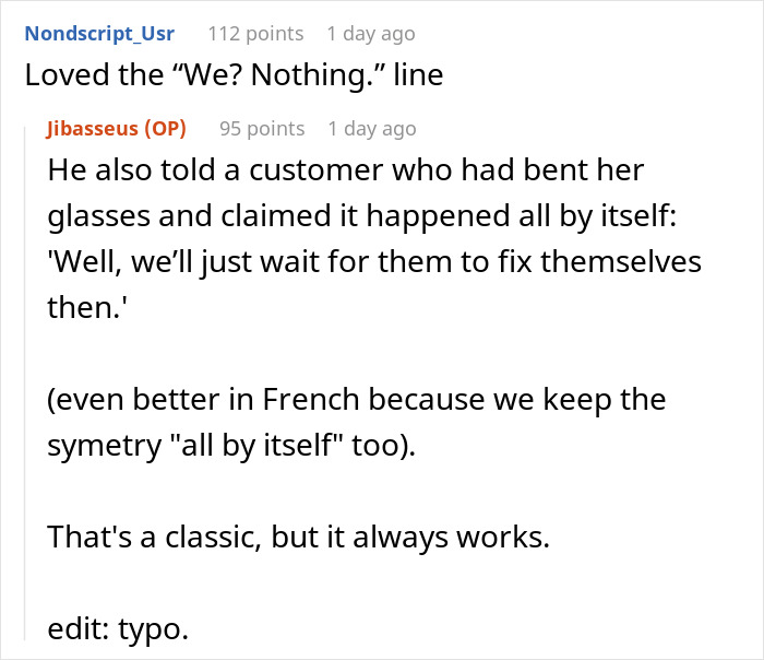 Customer Refuses To Listen To Licensed Optician, Discovers Why Experts Warned Him From The Start