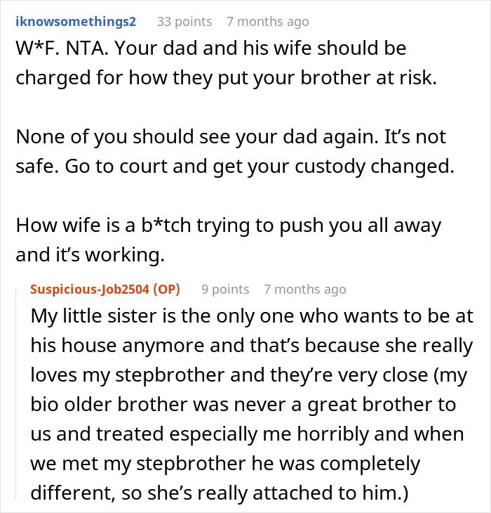 Guy Sides With Toxic Wife Who Bullies His Kids, Ends Up Hurting 14YO, Who Blocks Him For Good