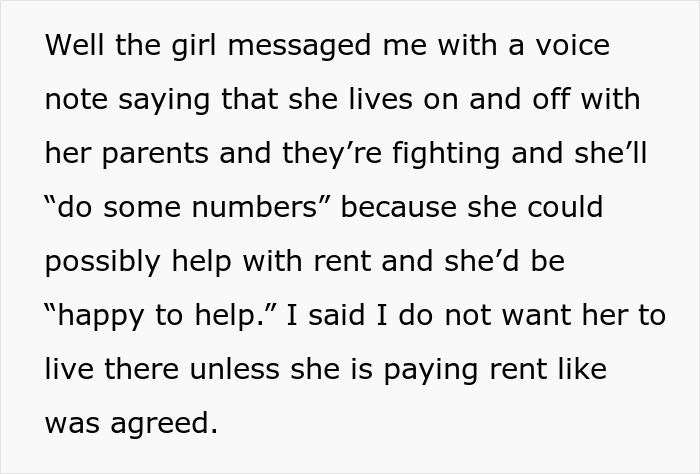 23YO Outs “Secret Roomie” To Landlord As She Has Been Squatting For Months Without Paying Rent