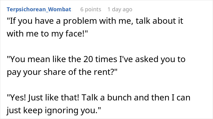 23YO Outs “Secret Roomie” To Landlord As She Has Been Squatting For Months Without Paying Rent