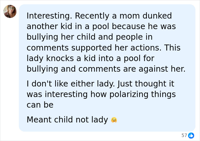 ‘Karen’ Kicked 7YO Child Into Hotel Swimming Pool In Chilling Footage, Claims “Bullying” Was Reason For Attack