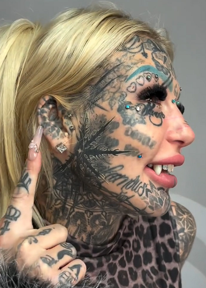 &lsquo;Most Tattooed Woman&rsquo; Crosses Continents To Undergo &lsquo;Highly Illegal&rsquo; Procedure Forbidden In Many Countries