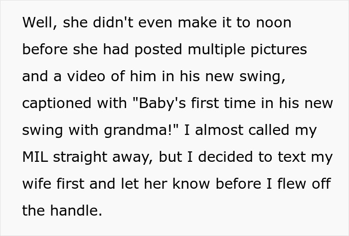 MIL Refuses To Listen To Parents, Keep Crossing Major Boundaries While Babysitting