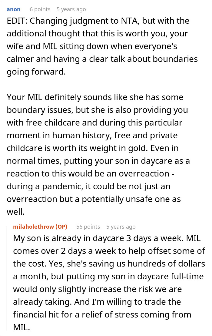 MIL Refuses To Listen To Parents, Keep Crossing Major Boundaries While Babysitting