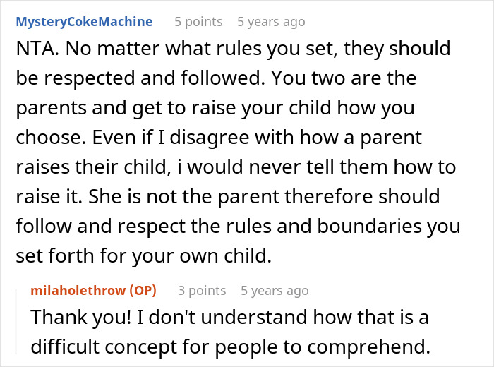 MIL Refuses To Listen To Parents, Keep Crossing Major Boundaries While Babysitting