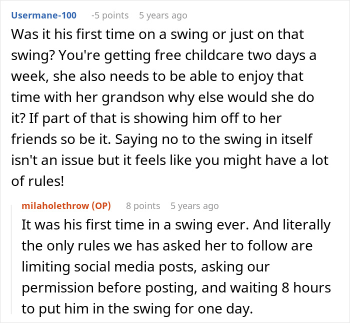 MIL Refuses To Listen To Parents, Keep Crossing Major Boundaries While Babysitting