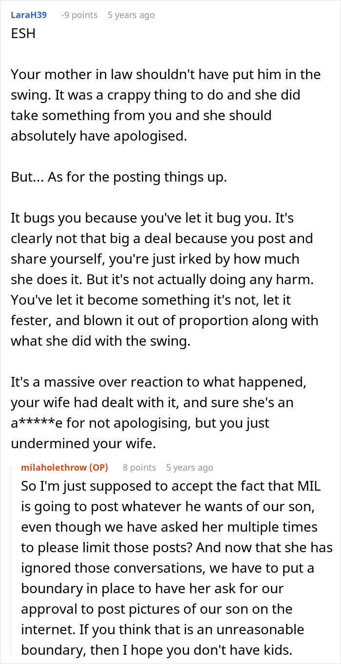 MIL Refuses To Listen To Parents, Keep Crossing Major Boundaries While Babysitting