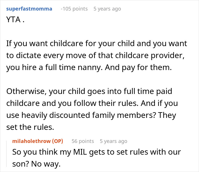 MIL Refuses To Listen To Parents, Keep Crossing Major Boundaries While Babysitting