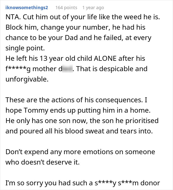 Dad Can&rsquo;t Believe Son Doesn’t Want A Relationship With Him, Gets A Harsh Reality Check