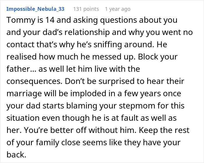 Dad Can&rsquo;t Believe Son Doesn’t Want A Relationship With Him, Gets A Harsh Reality Check