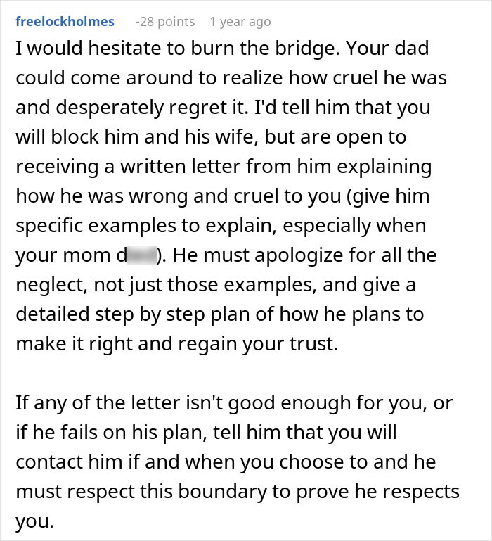 Dad Can&rsquo;t Believe Son Doesn’t Want A Relationship With Him, Gets A Harsh Reality Check