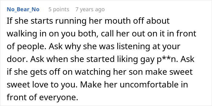 MIL Can’t Believe Son Is Gay, Does Everything In Her Power To Prove That He’s Not: “Didn&rsquo;t Raise You Like That!”