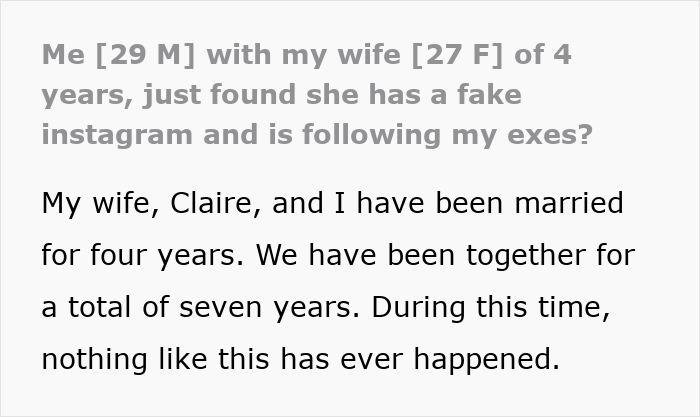 &ldquo;I&rsquo;m The Crazy One, Right?&rdquo;: Man Thinks His Wife Is Drama-Free, Gets An Unexpected Reality Check