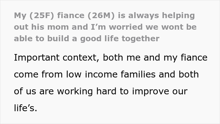 Mama’s Boy Funds Mom’s Fancy Trips, Skeptical Fianc&eacute;e Questions How Things Will Work After Marriage