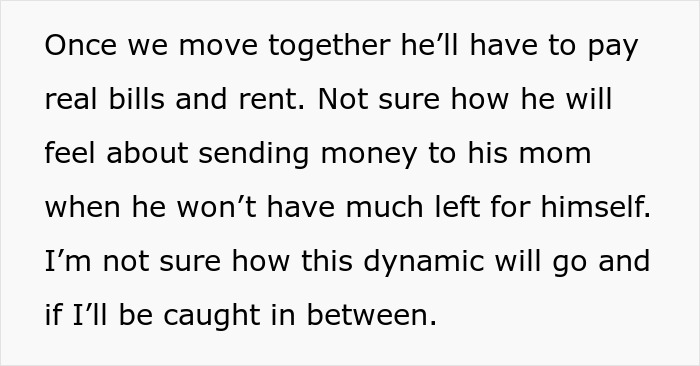 Mama’s Boy Funds Mom’s Fancy Trips, Skeptical Fianc&eacute;e Questions How Things Will Work After Marriage