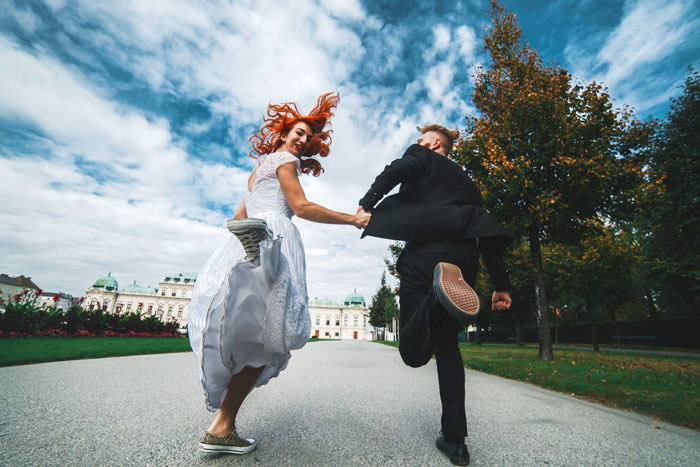 Bridal Couple Watch In Horror As Wedding Falls Apart, Run Away To A Local KFC To Get Married Instead