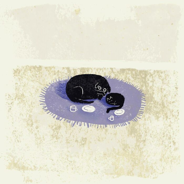 Artist Perfectly Captures The Chaos, Charm, And Strange Logic Of Dogs In These 30 Illustrations