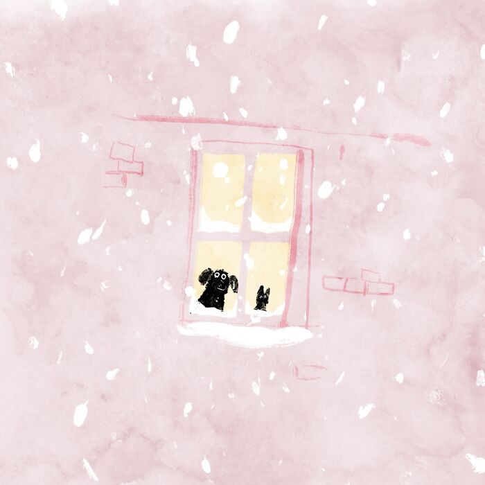 Artist Perfectly Captures The Chaos, Charm, And Strange Logic Of Dogs In These 30 Illustrations