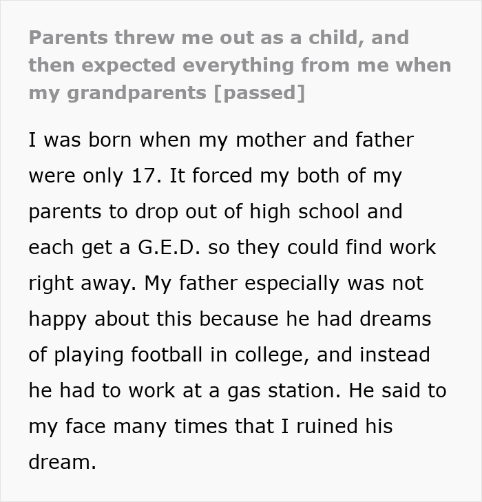 Toxic Parents Kick Their 10-Year-Old Son Out Of The House, And A Will Reading Years Later Sets Off A War