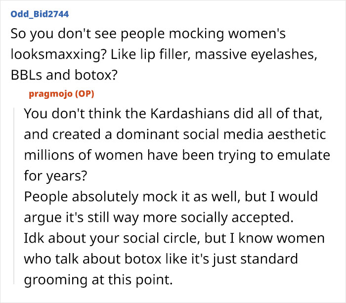 Man Thinks He&rsquo;s Exposed A Massive Beauty Double Standard, The Internet Quickly Disagrees