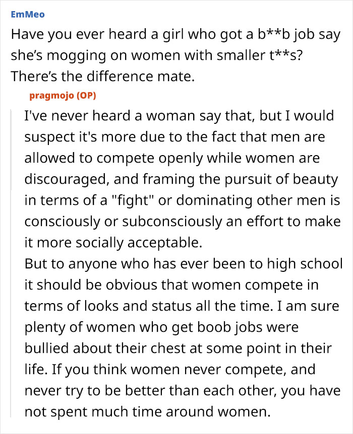 Man Thinks He&rsquo;s Exposed A Massive Beauty Double Standard, The Internet Quickly Disagrees