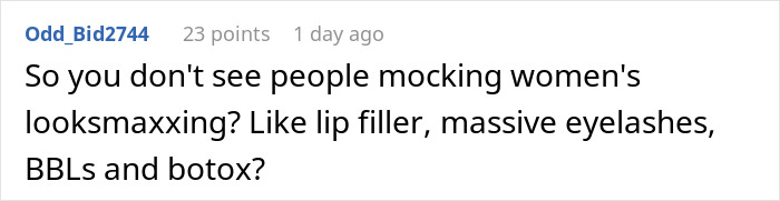 Man Thinks He&rsquo;s Exposed A Massive Beauty Double Standard, The Internet Quickly Disagrees