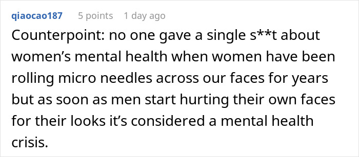 Man Thinks He&rsquo;s Exposed A Massive Beauty Double Standard, The Internet Quickly Disagrees