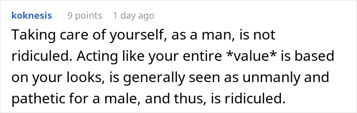 Man Thinks He&rsquo;s Exposed A Massive Beauty Double Standard, The Internet Quickly Disagrees
