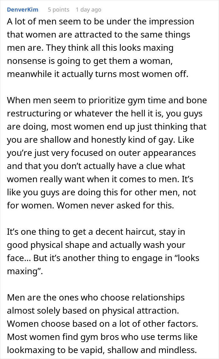 Man Thinks He&rsquo;s Exposed A Massive Beauty Double Standard, The Internet Quickly Disagrees