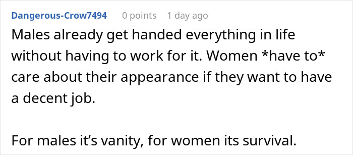 Man Thinks He&rsquo;s Exposed A Massive Beauty Double Standard, The Internet Quickly Disagrees