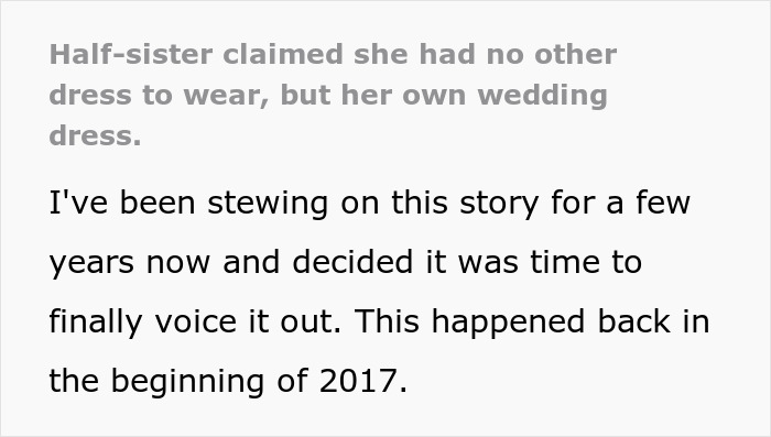 Woman Upset She Gets Ignored At Stepbrother’s Wedding When She Tried So Hard To Be The Center Of Attention