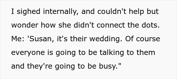 Woman Upset She Gets Ignored At Stepbrother’s Wedding When She Tried So Hard To Be The Center Of Attention