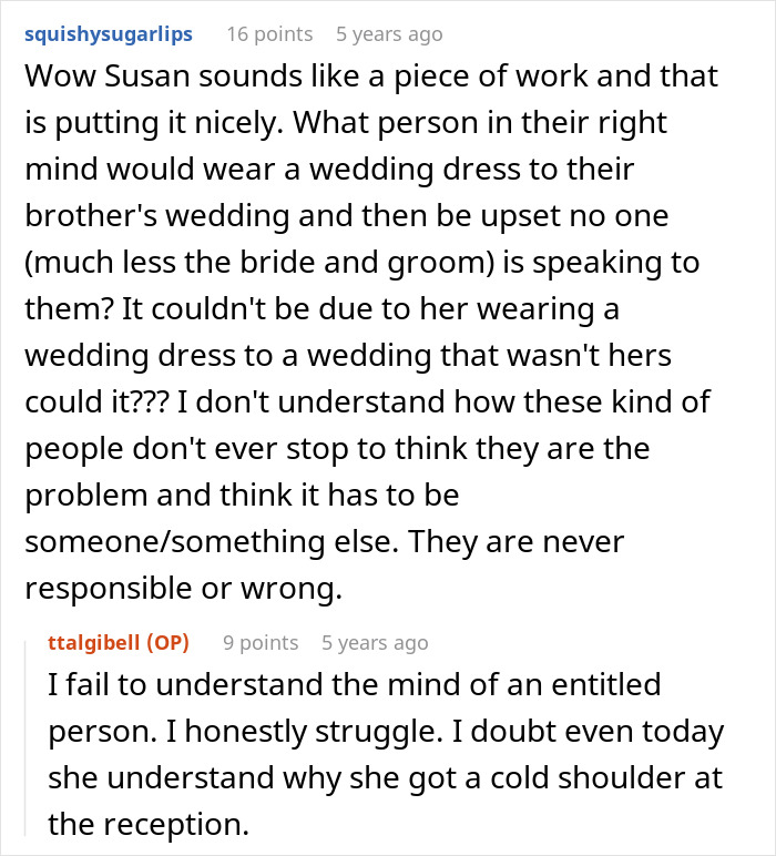 Woman Upset She Gets Ignored At Stepbrother’s Wedding When She Tried So Hard To Be The Center Of Attention