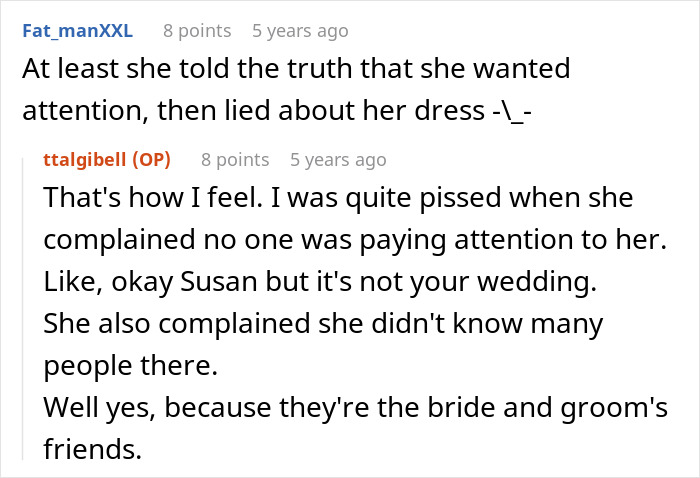 Woman Upset She Gets Ignored At Stepbrother’s Wedding When She Tried So Hard To Be The Center Of Attention