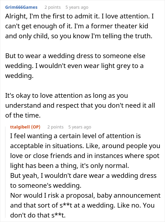 Woman Upset She Gets Ignored At Stepbrother’s Wedding When She Tried So Hard To Be The Center Of Attention