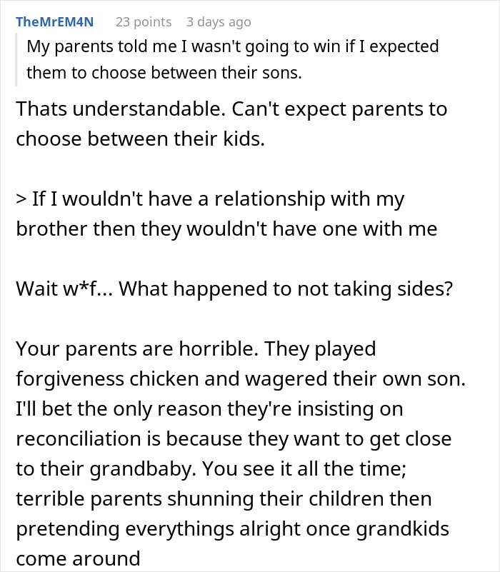 Guy Laughs In Parents’ Faces After They Come Back Into His Life Making Entitled Demands