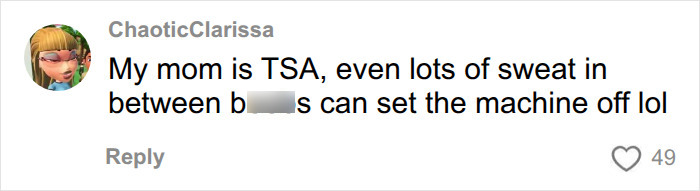 Woman Gets Pulled Aside By Airport Security After Scanner Flags Something She Never Expected Woman Gets Pulled Aside By Airport Security After Scanner Flags Something She Never Expected