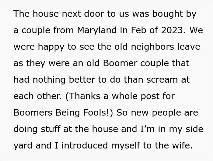 “Sorry, Pumpkin”: Homeowner At Her Wit’s End After Enduring The Most Infuriating Neighbor “Sorry, Pumpkin”: Homeowner At Her Wit’s End After Enduring The Most Infuriating Neighbor
