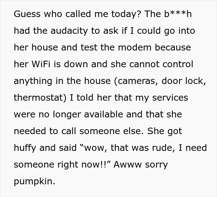 “Sorry, Pumpkin”: Homeowner At Her Wit’s End After Enduring The Most Infuriating Neighbor “Sorry, Pumpkin”: Homeowner At Her Wit’s End After Enduring The Most Infuriating Neighbor
