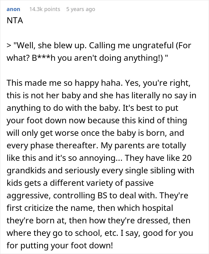 &ldquo;Refers To The Baby As &lsquo;Her&rsquo; Baby&rdquo;: MIL Loses Her Mind When She Finds Out She&rsquo;s Getting A Grandchild