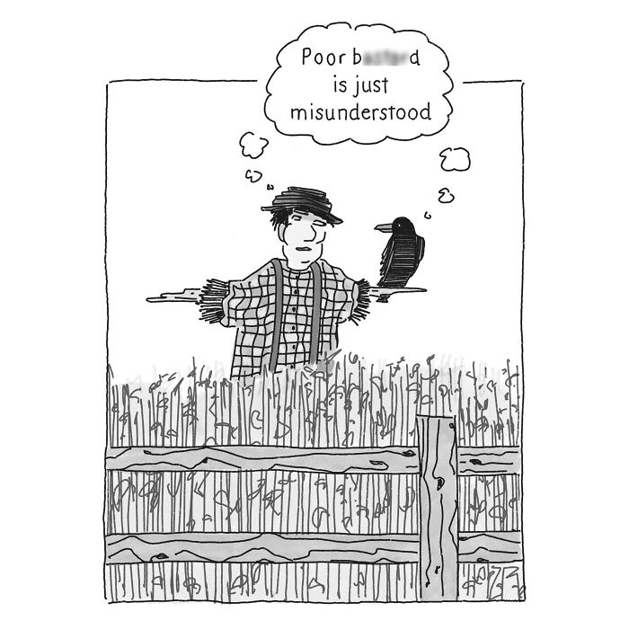 52 Absurd Single-Panel Cartoons By This Artist That Find Humor In The Most Ridiculous Places