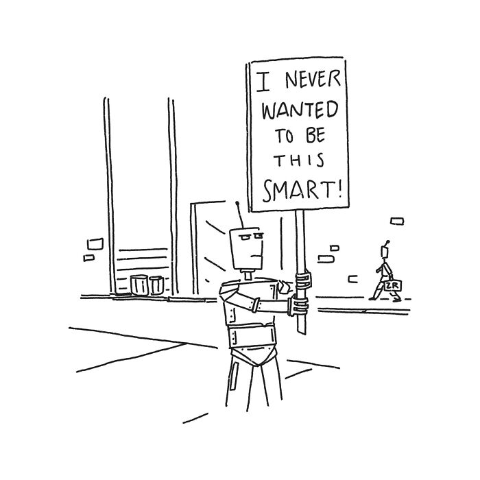 52 Absurd Single-Panel Cartoons By This Artist That Find Humor In The Most Ridiculous Places