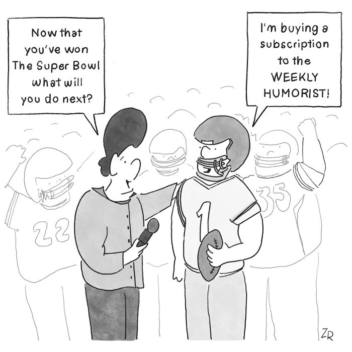 52 Absurd Single-Panel Cartoons By This Artist That Find Humor In The Most Ridiculous Places