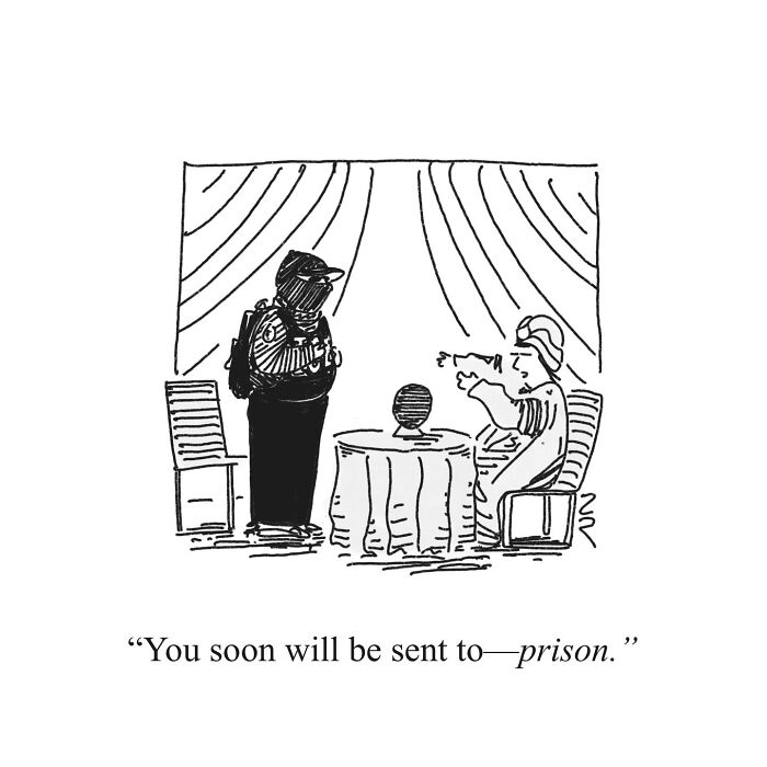52 Absurd Single-Panel Cartoons By This Artist That Find Humor In The Most Ridiculous Places
